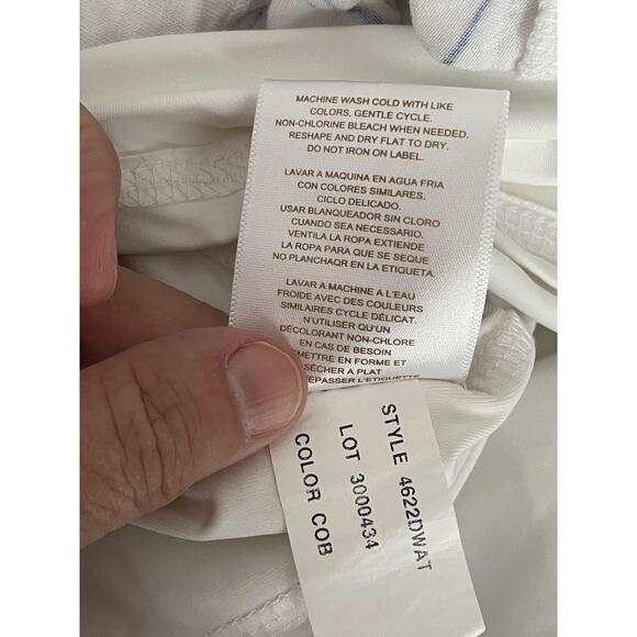 Miraclebody By Miraclesuit Top Womens S Abstract Artsy Tunic Blouse Slimming USA - Picture 6 of 10